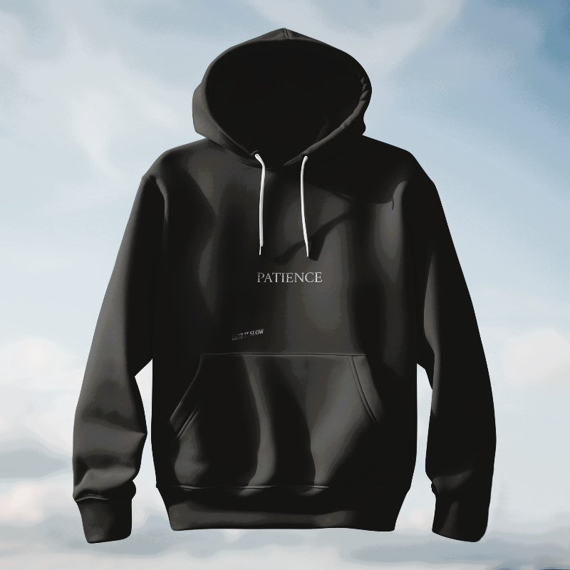 Plain Black Hoodie